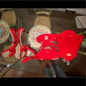Stokke 3 in 1 baby carrier (European) in red